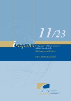 11/23 irizpena uztailaren 26koa, Euskal sektore publikoan euskararen erabilera normalizatzeko Dekretu-proiektuari buruzkoa